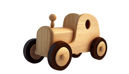 The wood toy from children png file