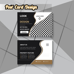 social media post card design template