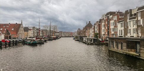 historic inner city of the city of Leiden