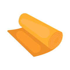 Karemat flat icon. Colored vector element from camping collection. Creative Karemat icon for web design, templates and infographics.