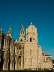 Fototapeta premium Jeronimos monastery in Lisbon, Portugal