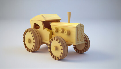The wood toy from children