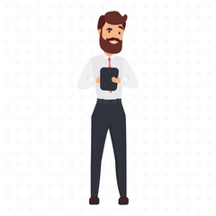 Business research flat icon. Colored vector element from business man and woman collection. Creative Business research icon for web design, templates and infographics.