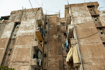 Fototapeta premium Häuser um 2010 in Beirut, Libanon