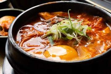 Sundubu Jjigae or Korean soft tofu stew