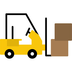 Lift Truck  Icon