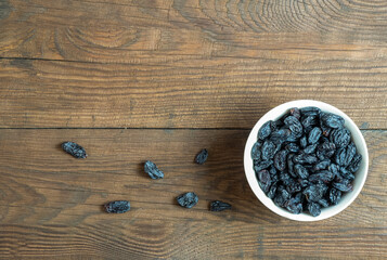 dry grapes . Background with raisins. the texture of raisins.