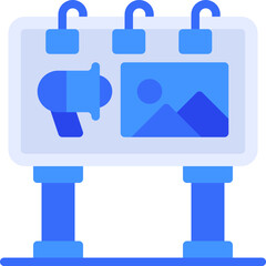 Fototapeta premium billboard icon