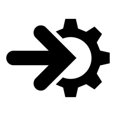 integration icon vector