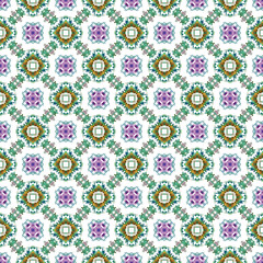 Fototapeta na wymiar Floral knitted embroidery on white background.geometric ethnic oriental pattern traditional. Abstract vector illustration. Design for texture,fabric,clothing,wrapping,decoration,scarf,print. 