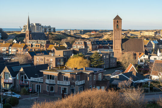 Wijk aan Zee, village on the coast of the North Sea, Province North Holland, The Netherlands