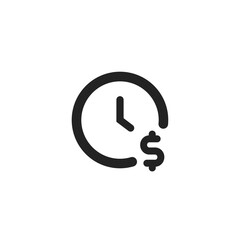 Time is Money - Pictogram (icon)  - 576687085