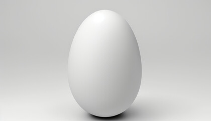 white easter egg