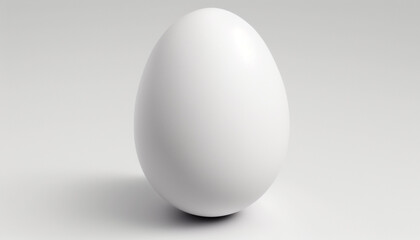 white easter egg