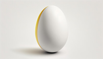 white easter egg