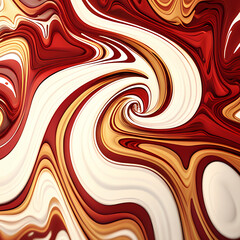 Colored marble with gold. Generative AI.