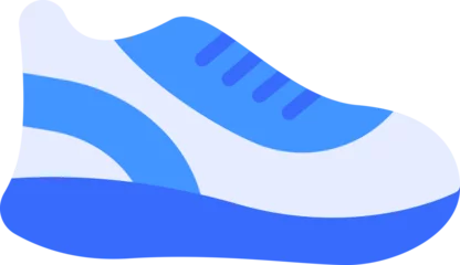 Deurstickers running shoes icon © kmgdesignid
