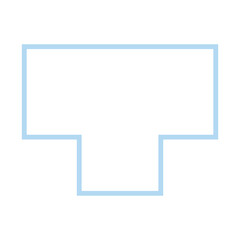 pastel geometric shape
