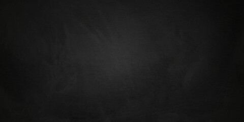 Black texture chalk board and black board background. stone concrete texture grunge backdrop background anthracite panorama. Panorama dark grey black slate background or texture.