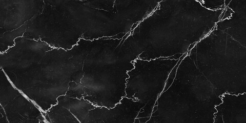 Obraz na płótnie Canvas Black marble natural pattern for background, abstract natural marble black and white, black marble stone. high resolution marble