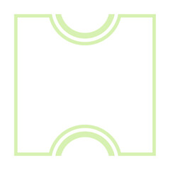 art geometric border frame
