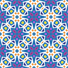 Seamless vector background with repeat pattern.Abstract ethnic rug ornamental seamless pattern.Perfect for fashion, textile design, cute themed fabric, on wall paper, wrapping paper and home decor.