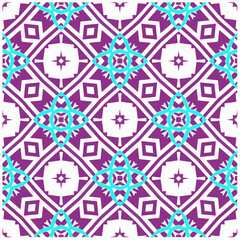 Seamless vector background with repeat pattern.Abstract ethnic rug ornamental seamless pattern.Perfect for fashion, textile design, cute themed fabric, on wall paper, wrapping paper and home decor.