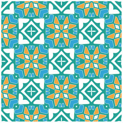 Seamless vector background with repeat pattern.Abstract ethnic rug ornamental seamless pattern.Perfect for fashion, textile design, cute themed fabric, on wall paper, wrapping paper and home decor.