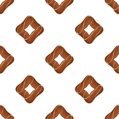 Pattern homemade cookie different taste in pastry biscuit