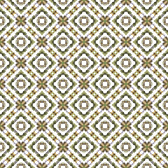 Vector pixel oriental pattern made of small squares on a white background. Mosaic, background, embroidery, wallpaper, kaleidoscope, mandala. 