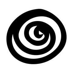 doodle spiral element
