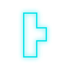 neon light geometric shape
