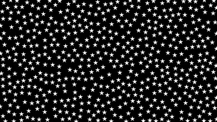 Random Stars on black background