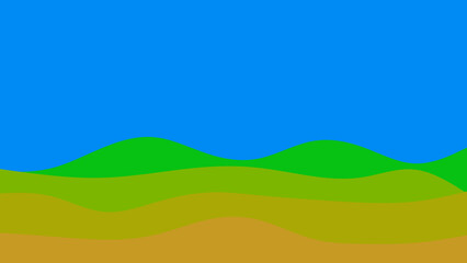 Obraz premium Gradient backgrounds as interpretive landscape