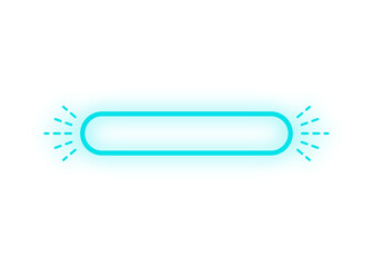 neon rectangle tag banner
