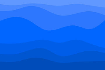 Wavy Blue blending background