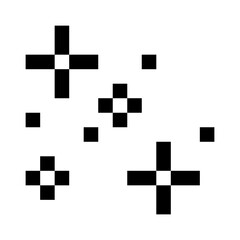 pixel sparkle glitter
