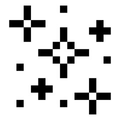Obraz premium pixel sparkle glitter 