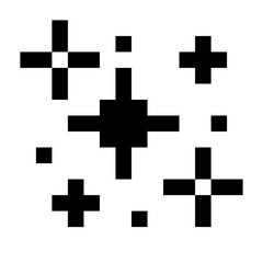 Obraz premium pixel sparkle glitter 