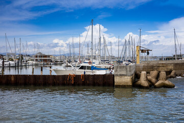Panorami della baia di Cattolica