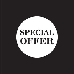 Special offer icon vector logo design template