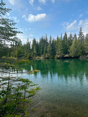 Spectacular Views of Lake Superior and Green Woodlands from the Coast of Isle Royale National Park