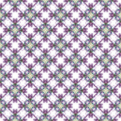 Floral seamless pixel stitch pattern. geometric ethnic oriental pattern traditional background,abstract,vector, illustration, design for texture,fabric,clothing,wrapping,decoration,carpet.