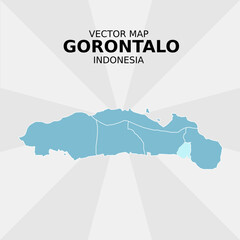 THE MAP OF GORONTALO