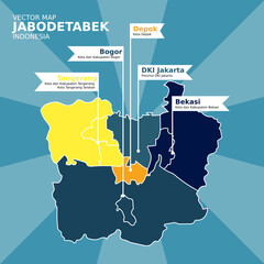 THE MAP OF JABODETABEK
