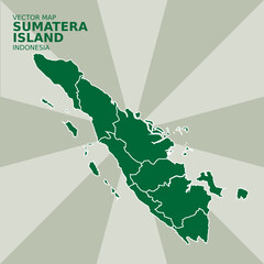 THE MAP OF SUMATERA ISLAND