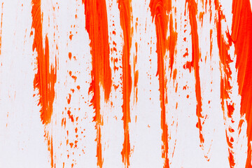 acrylic red orange paint texture background