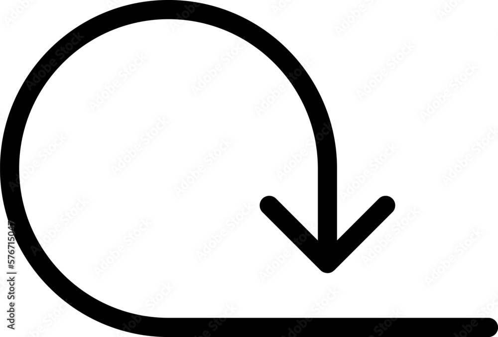 Poster arrow icon. simple thin line, outline vector of arrows icons for ui and ux, website or mobile applic