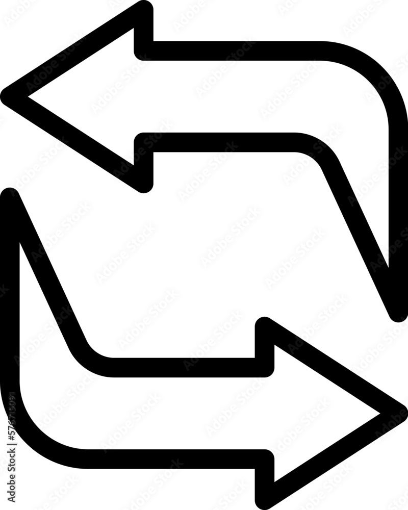 Poster arrow icon. simple thin line, outline vector of arrows icons for ui and ux, website or mobile applic