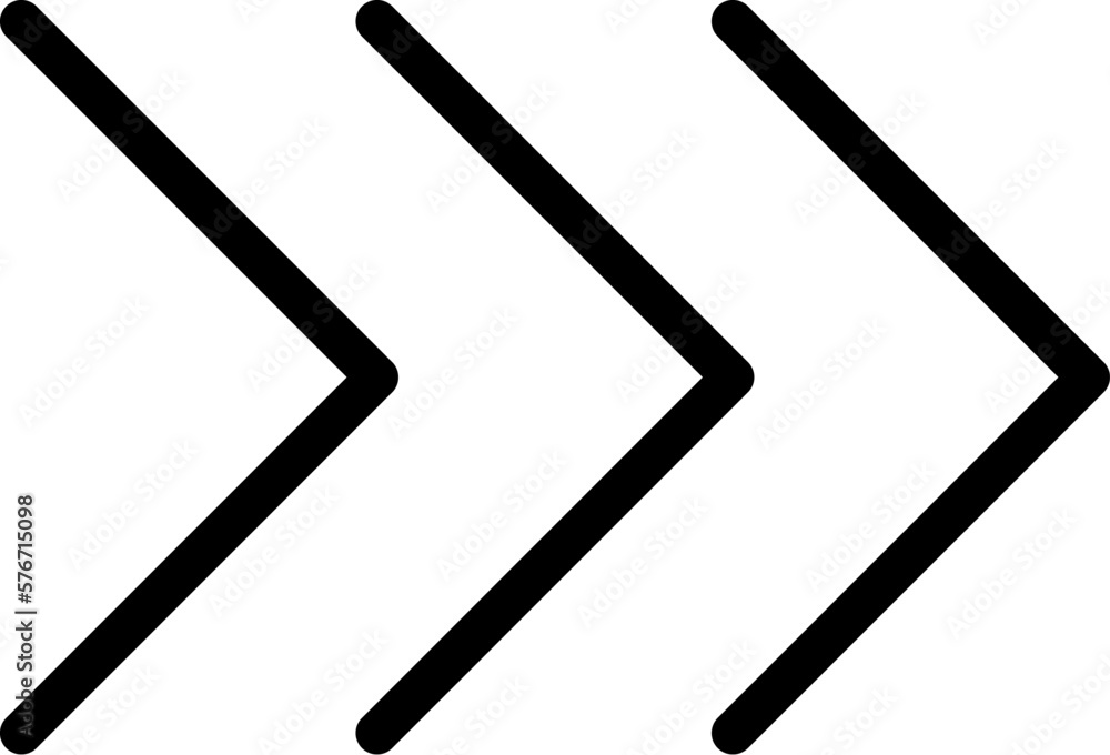 Poster arrow, next icon. simple thin line, outline vector of arrows icons for ui and ux, website or mobile 
